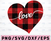 Valentine PNG, Plaid heart PNg, Valentines Day PNG, Love PNG, Love Heart