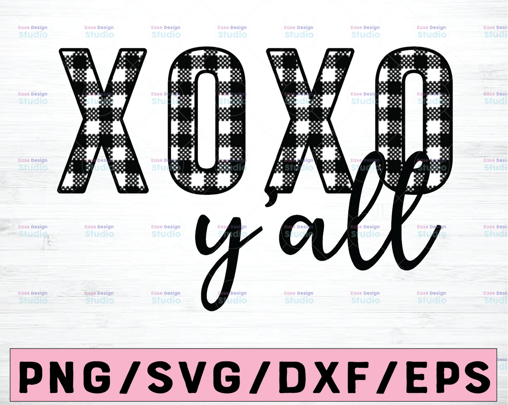 XOXO Y'all valentine clipart, cricut womens, women's shirt, valentines day, valentines tee