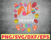 Mommy Bunny Png, I'm The Mommy Bunny Png, Easter Mommy, Easter Gift For Mommy, Easter Bunny, Bunny Ears, Easter Eggs, Easter Day Png