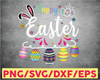 Happy Easter Digital Download, Easter, Happy Easter, PNG, Clipart, Sublimation Design, eggs EasterDesign