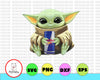 Baby Yoda with Red Bull PNG, Baby Yoda png, Sublimation ready, png files for sublimation,printing DTG printing - Sublimation design download - T-shirt design sublimation design