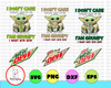 Baby Yoda Mountain Dew PNG, Baby Yoda png, Sublimation ready, png files for sublimation,printing DTG printing - Sublimation design download - T-shirt design sublimation design