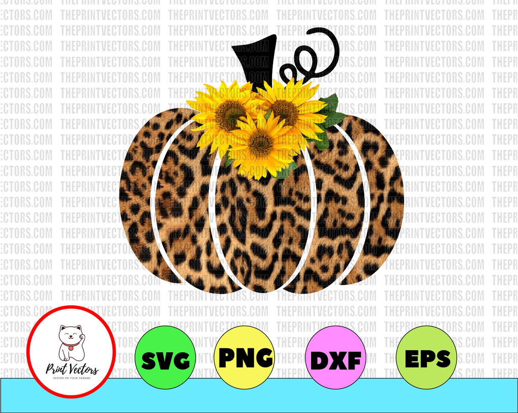 Leopard pumpkin png,fall sublimation designs downloads,digital download,sublimation graphics,pumpkin sublimation,sunflower design,printable