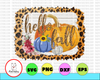 Hello fall png,fall sublimation designs downloads,digital download,sublimation graphics,leopard frame,fall pumpkin,printable design