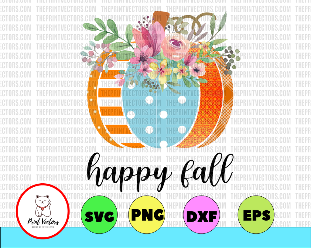 Happy fall png,fall sublimation designs downloads,digital download,Fall design,sublimation graphics,pumpkin sublimation,printable