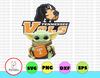 Baby Yoda with Tennessee Vols Football PNG,  Baby Yoda png, NCAA png, Sublimation ready, png files for sublimation,printing DTG printing - Sublimation design download - T-shirt design sublimation design