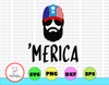 Merica svg, independence day svg, fourth of july svg, usa svg, america svg,4th of july png eps dxf jpg