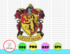 Harry Potter Gryffindor Crest,  Harry Potter SVG, Instant download, Cricut design, Silhouette cut files, Hogwarts SVG, Dxf, Png, Eps, Always