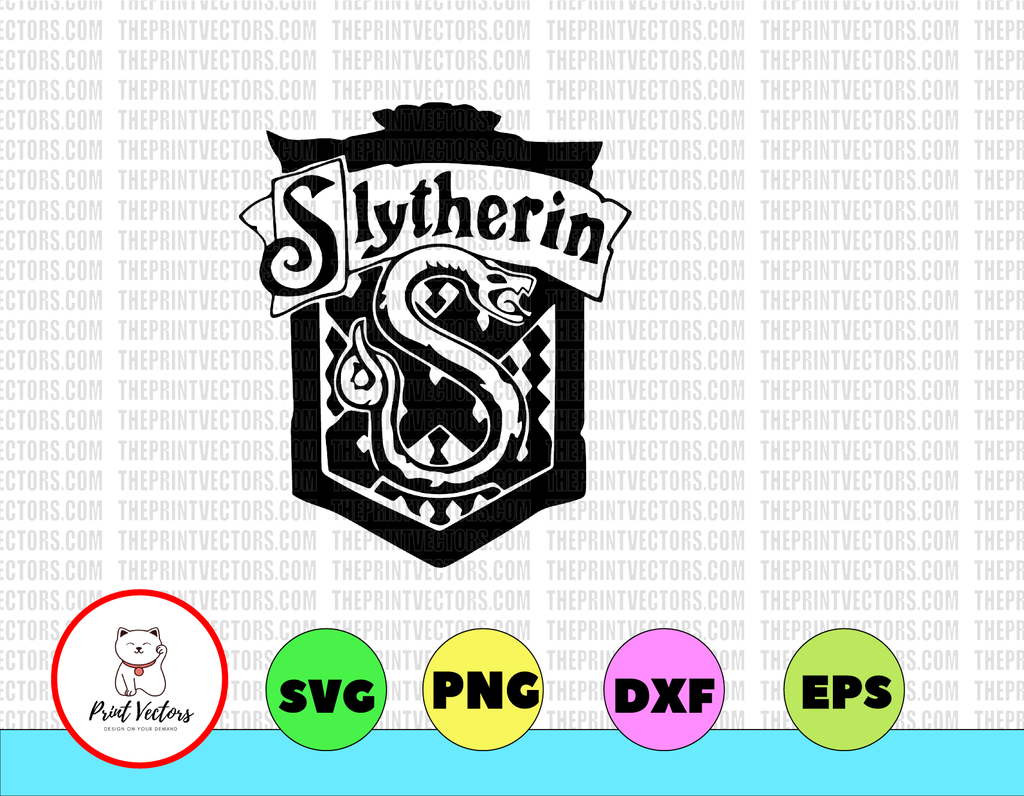 Slytherin Emblem SVG, Muggle svg,  Hogwarts, hogwarts crests svg, muggle clipart, Harry Potter svg