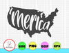 America map svg,'Merica svg,  independence day svg, fourth of july svg, usa svg, america svg,4th of july png eps dxf jpg