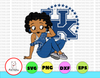 Betty Boop With Kentucky Wildcats PNG File, NCAA png, Sublimation ready, png files for sublimation,printing DTG printing - Sublimation design download - T-shirt design sublimation design