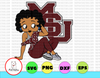 Betty Boop With Mississippi State Bulldogs PNG File, NCAA png, Sublimation ready, png files for sublimation,printing DTG printing - Sublimation design download - T-shirt design sublimation design