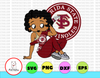 Betty Boop With Florida State seminoles PNG File, NCAA png, Sublimation ready, png files for sublimation,printing DTG printing - Sublimation design download - T-shirt design sublimation design