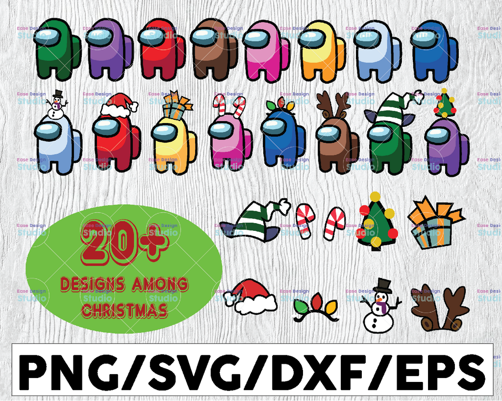24 Christmas Gamer design in svg, png, eps formats