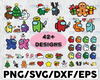 42+ Among Us Christmas Party SVG | Among Us svg  SVG | Cute Among Us SVG |Among us cup|Among Us Character|Svg/ Png /Custom Cut file /Cricut