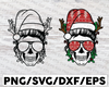 Mom Skull Christmas PNG JPG PDF