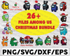 Bundle  85+ Files 26 Designs!!! Christmas Astronaut SVG PNG DXF