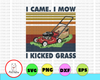 I Came, I Mow I Kicked Grass png, Father's day png, Instant Download, PNG Printable, Digital Print Design