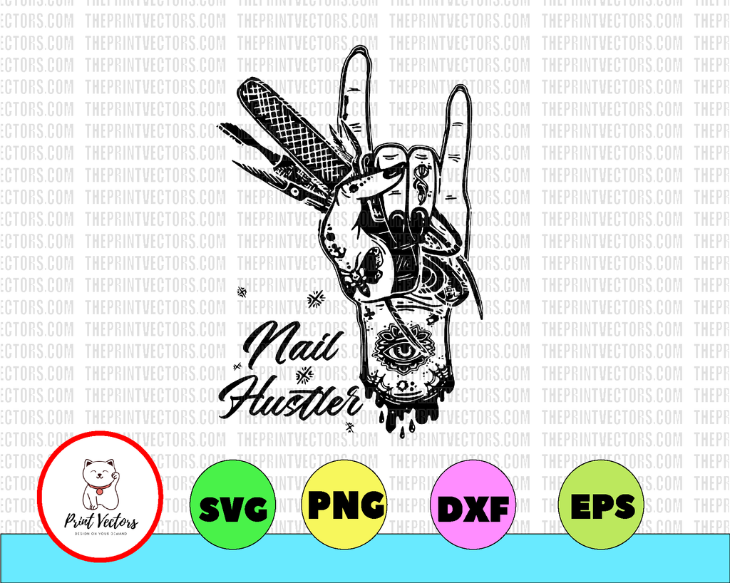 Nail Hustler, Nail Therapy, Peace love nails, Hairapist, Peace love nail tech, Stylist, The Best therapy is nail therapy, Gossip Queen, SVG